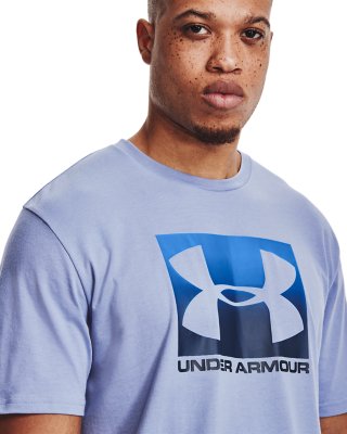 Under Armour Mens Boxed Sportstyle Short Sleeve T-Shirt in Blue